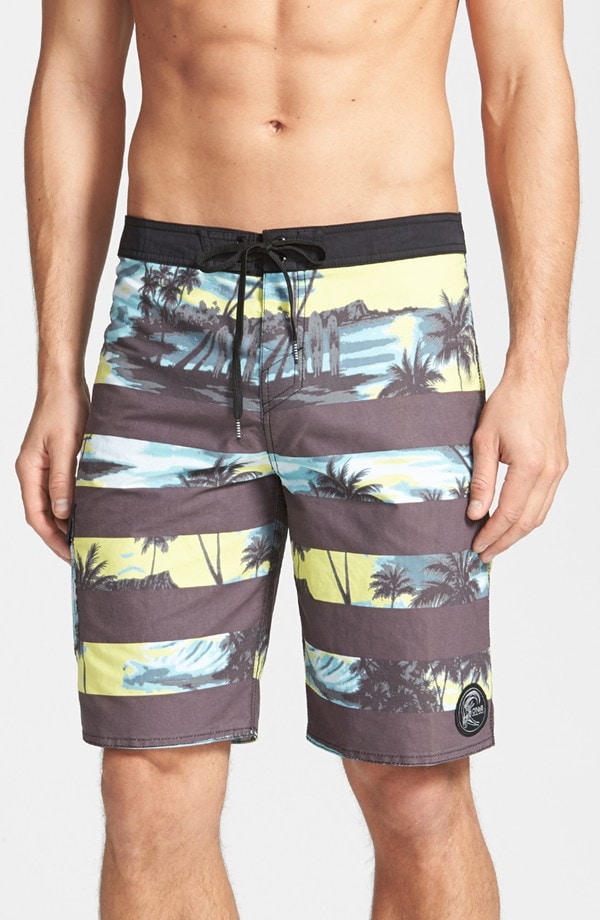 favorite men's SALE swim trunks and flip flops - Mint Arrow