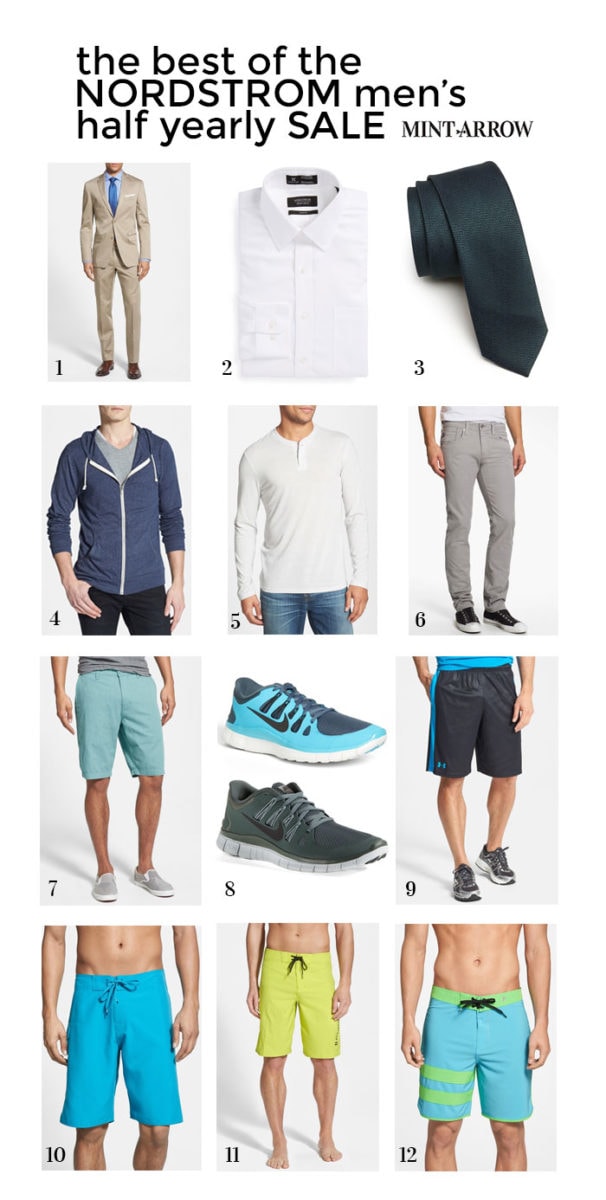 the BEST of the nordstrom men's half yearly sale! Mint Arrow