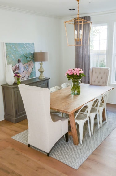 Dining room reveal! - Mint Arrow