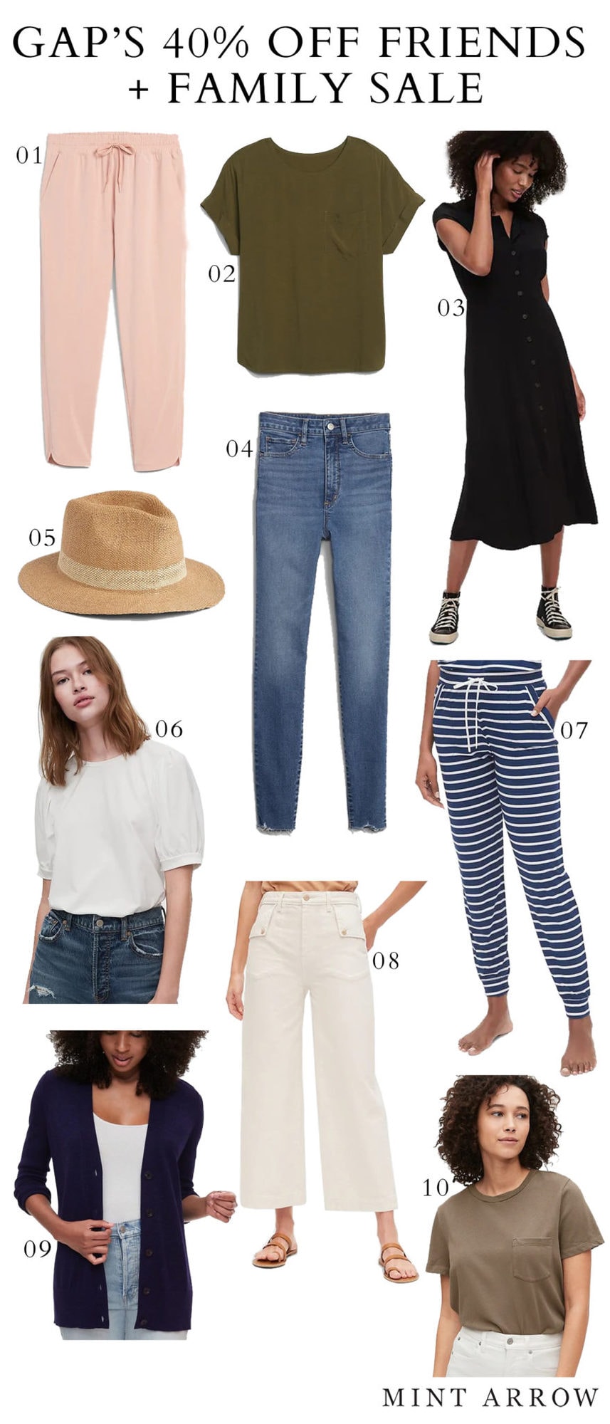 What to buy during Gap's 40% off Friends + Family sale - Mint Arrow