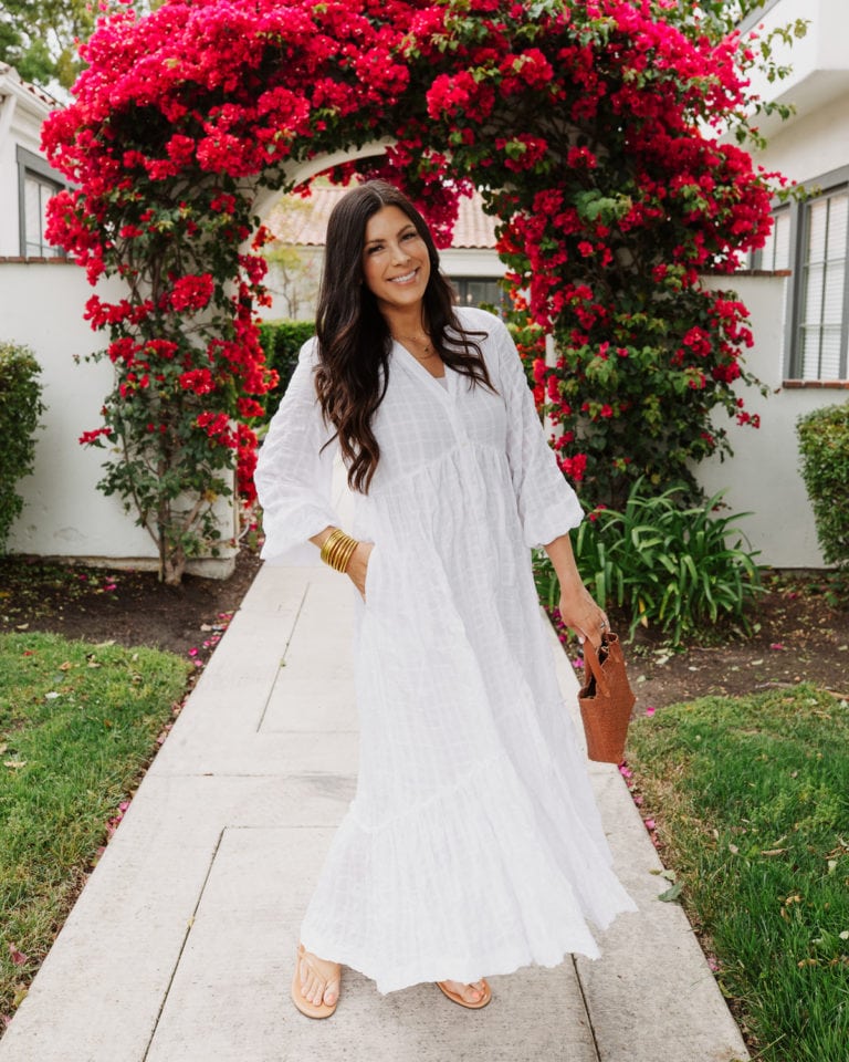 The ONLY white maxi dress you need in your closet - Mint Arrow