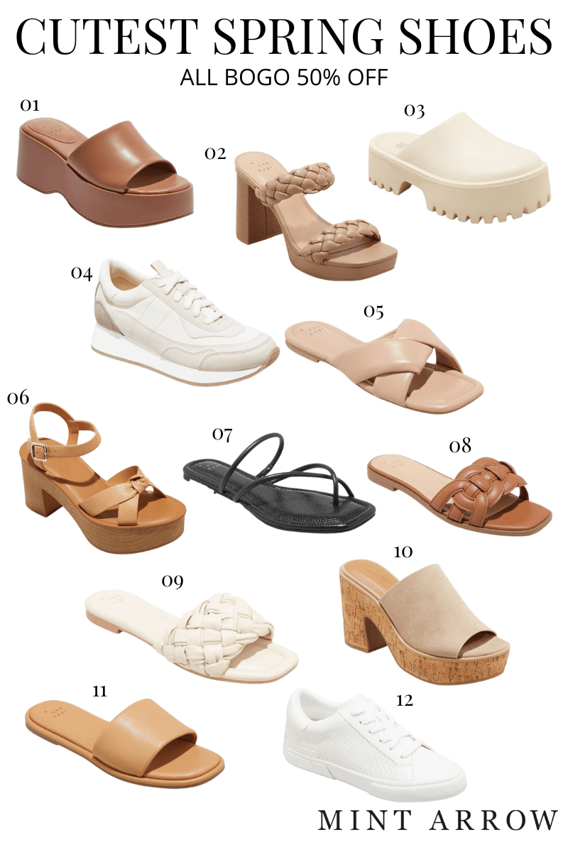 HOT! BOGO 50% off the best spring + summer shoes for the whole family ...