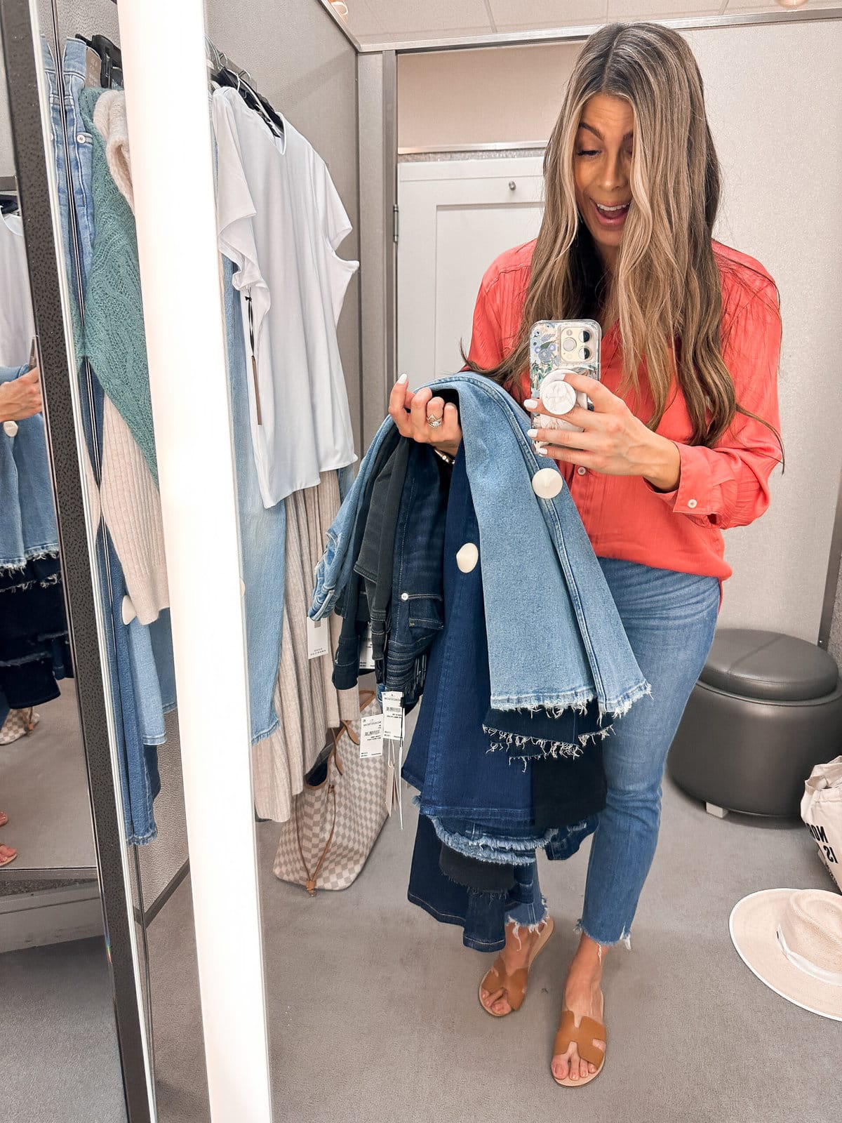 I tried on ALL THE JEANS in the Nordstrom Anniversary Sale - these are the  BEST. - Mint Arrow