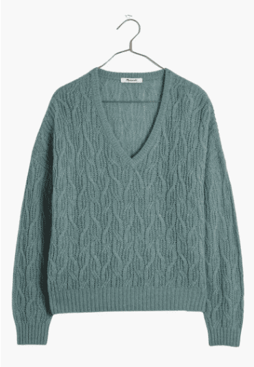 womens - blue sweater