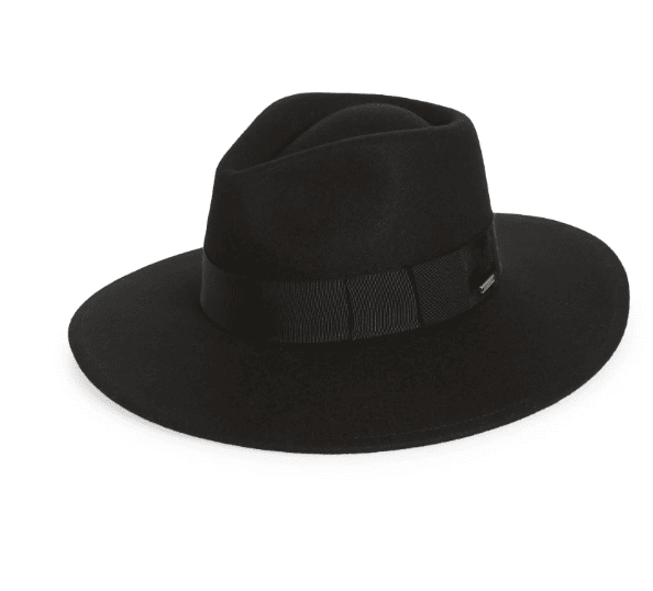 women's black hat