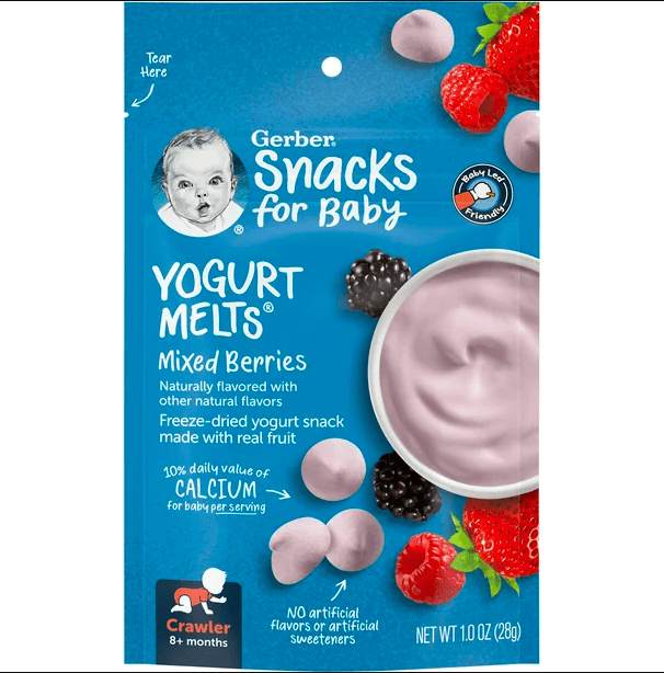 baby tips - yogurt melts