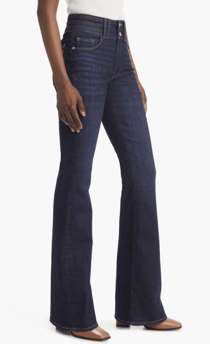 Womens Frame Le High 2 Button JEans