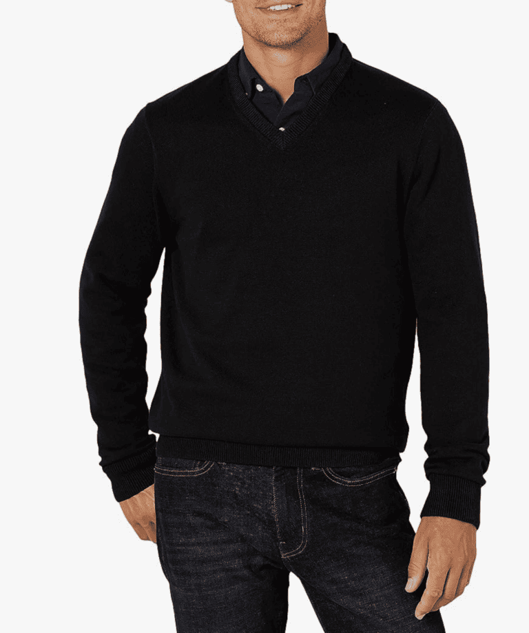3-Men's black sweater