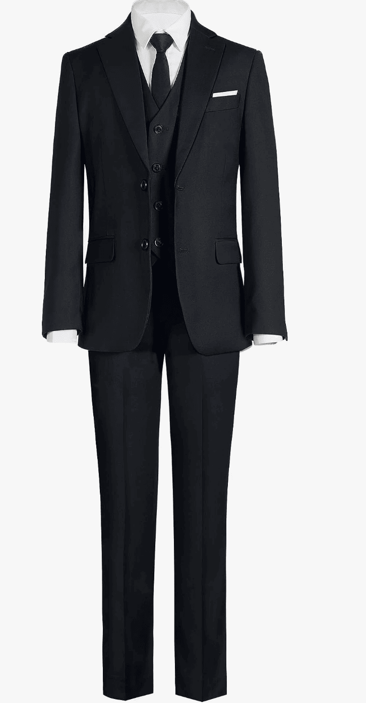 5-boys black suit