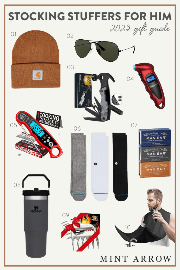 The ultimate stocking stuffer gift guide for men and women! - Mint