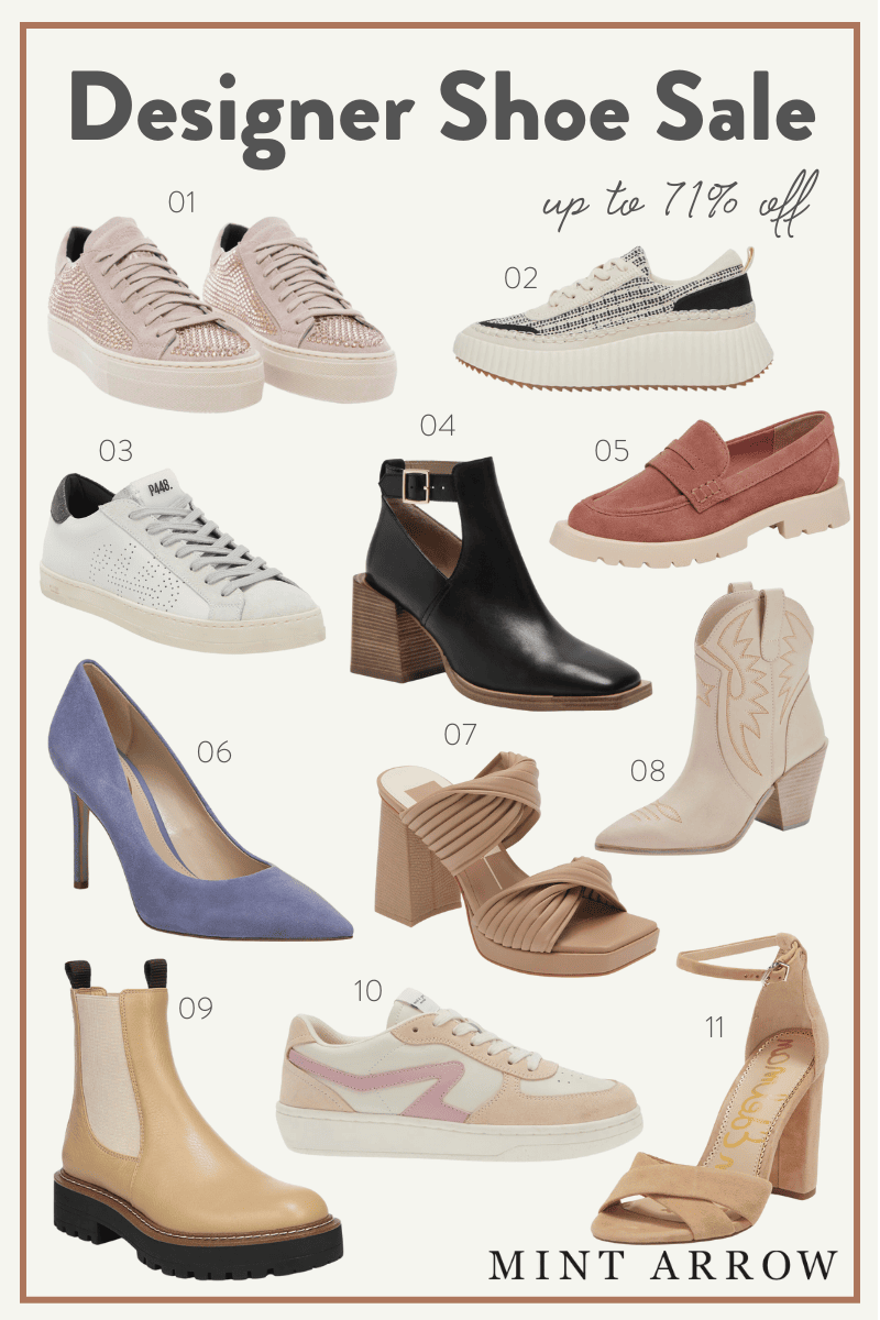 The hidden designer shoe sale you DON’T want to miss! - Mint Arrow