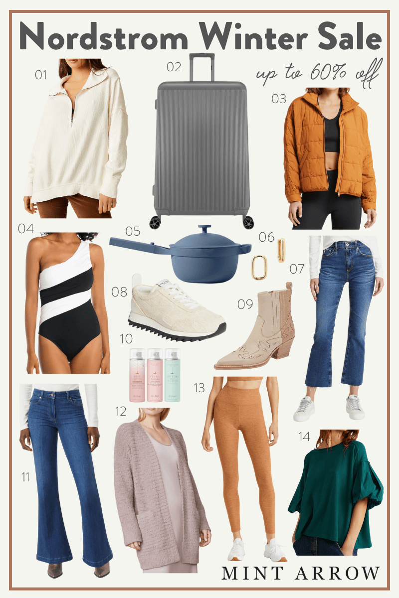 TOP 14 items from the HUGE winter Nordstrom sale!!! - Mint Arrow