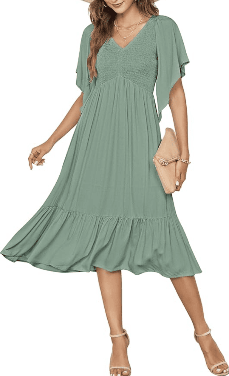 Mint Ruched Bust