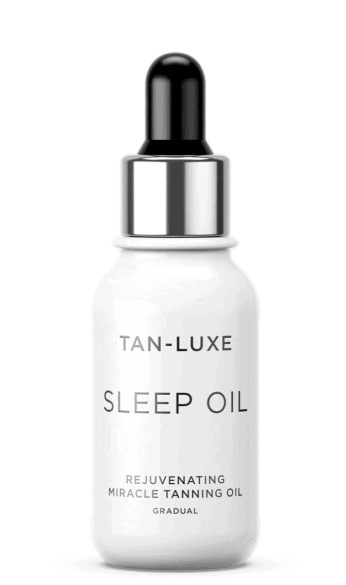tan luxe sleep oil
