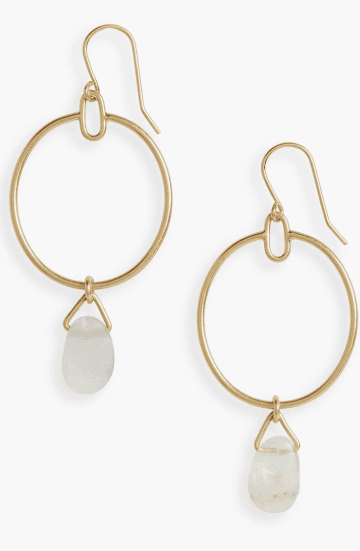 stone earrings