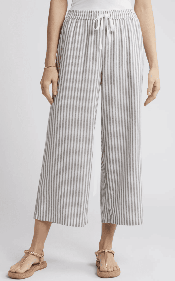 stripe linen
