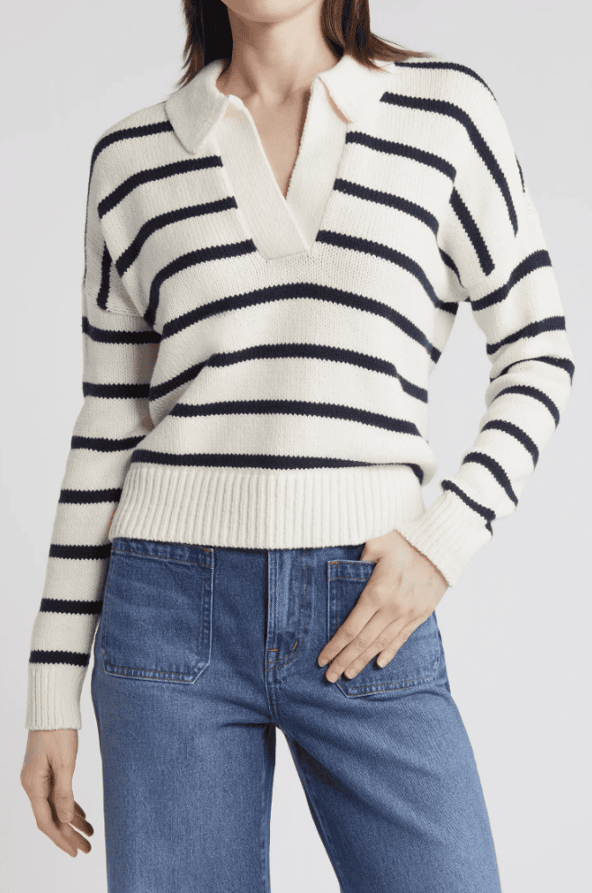 Madewell stripe sweater