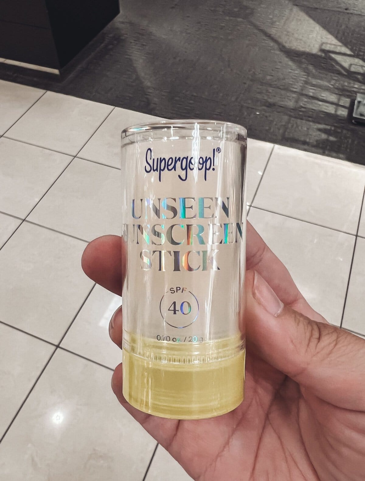 supergoop unseen sunscreen