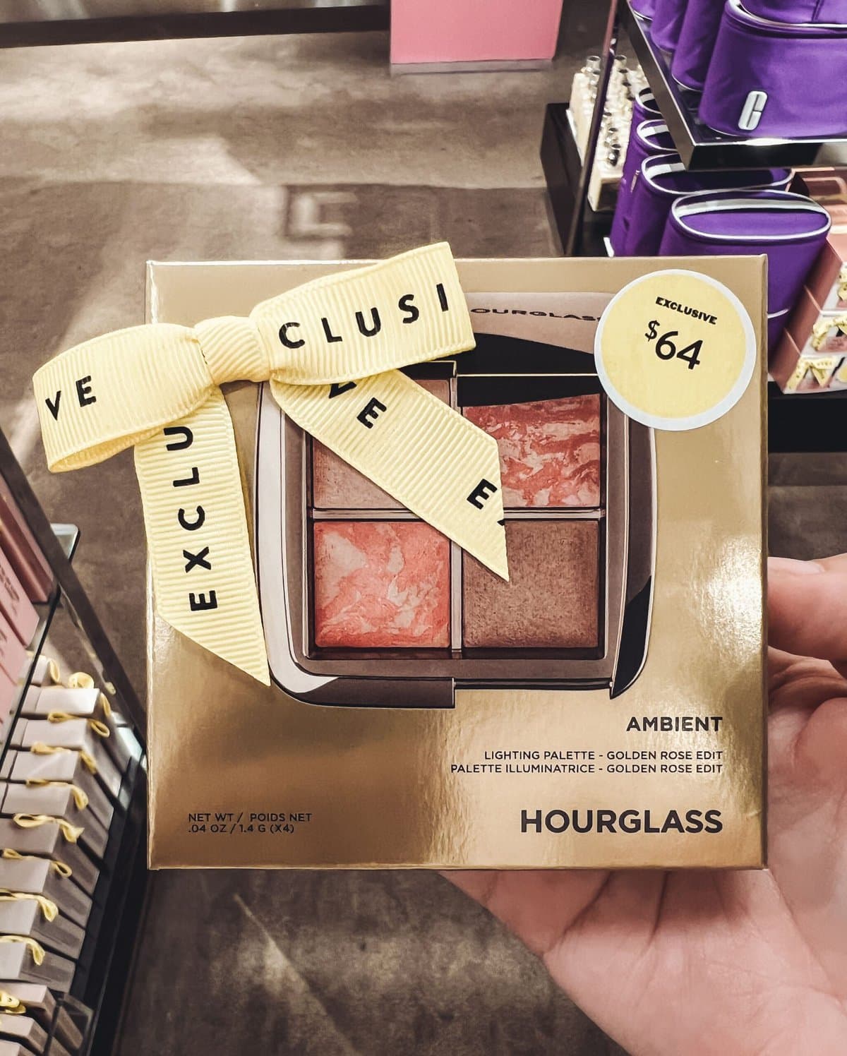 hourglass face palette