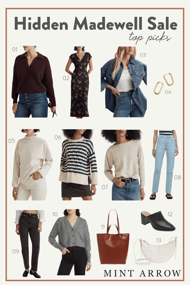 Top picks from Madewell’s up to 70% off sale!