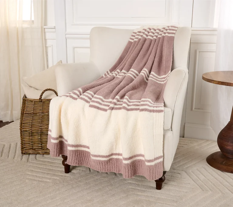 BD CozyChic Stripe 45"x60" Blanket