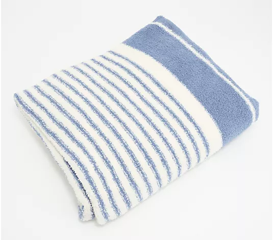 BD CozyChic Heather Block Stripe Blanket