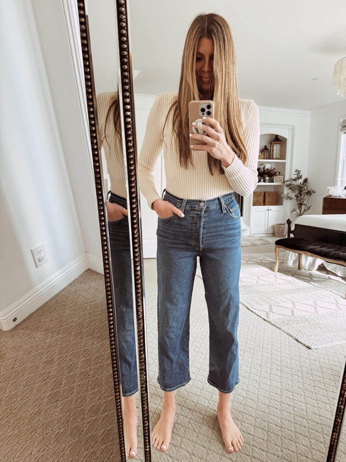 levi's ankle jeans