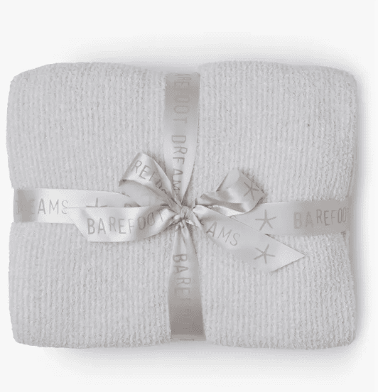 Barefoot Dreams CozyChic Microstripe Blanket