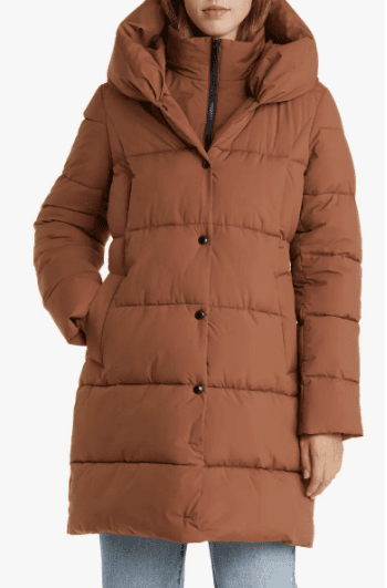 Hooded puffer coat 23