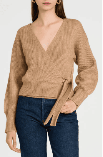 Wrap sweater 23