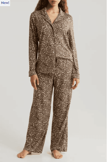 Leopard moonlight pajamas