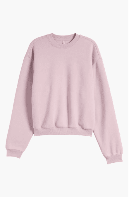 Skims Crewneck: $44 – $74 (reg $74) Up to 40% OFF select items!