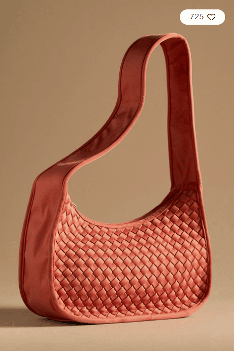 Woven Shoulder Bag: $69.95 (reg $98)Extra 40% Off in Cart!