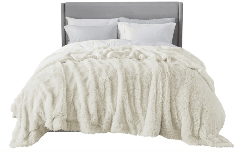 Soft cream blanket: $49.99