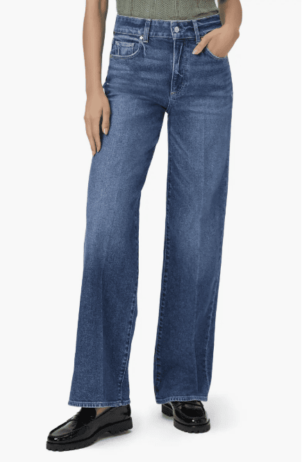 Paige high waisted wide ankle jeans for #6