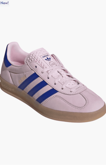 Pink Adidas Gazelle Sneakers: $120