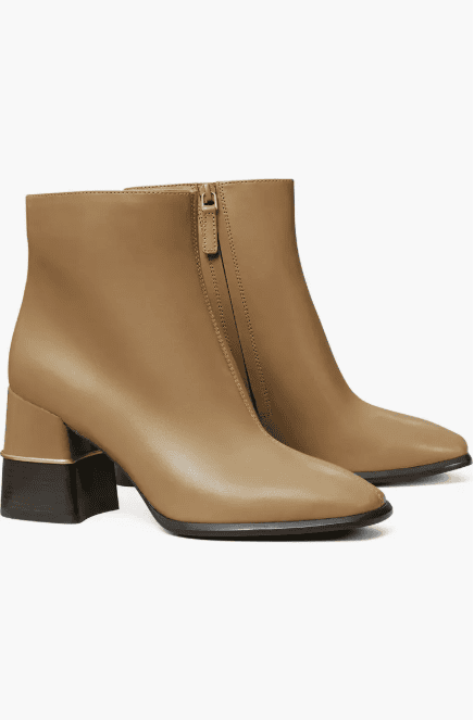 Leather Ankle Bootie: $334.60 (reg $478) 30% OFF!