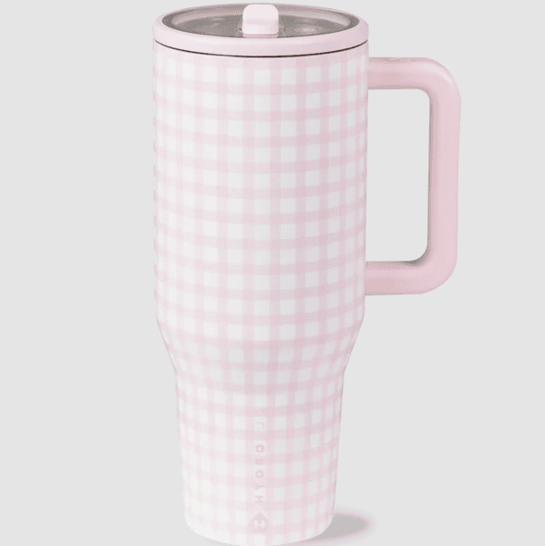 Pink Gingham (Traveler): 40oz - $35.99 (reg $44.99)