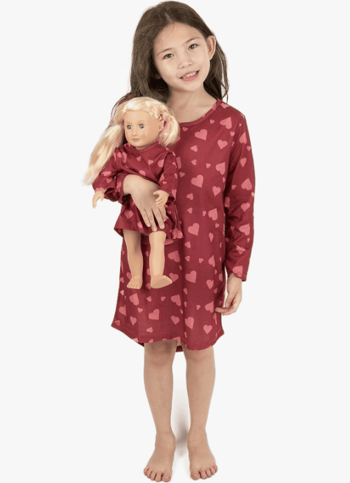 Nightgown + Matching Doll Gown: $27.99 - $39.99