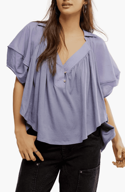 Jersey Babydoll Top: $34.97 (reg $78) 55% OFF!