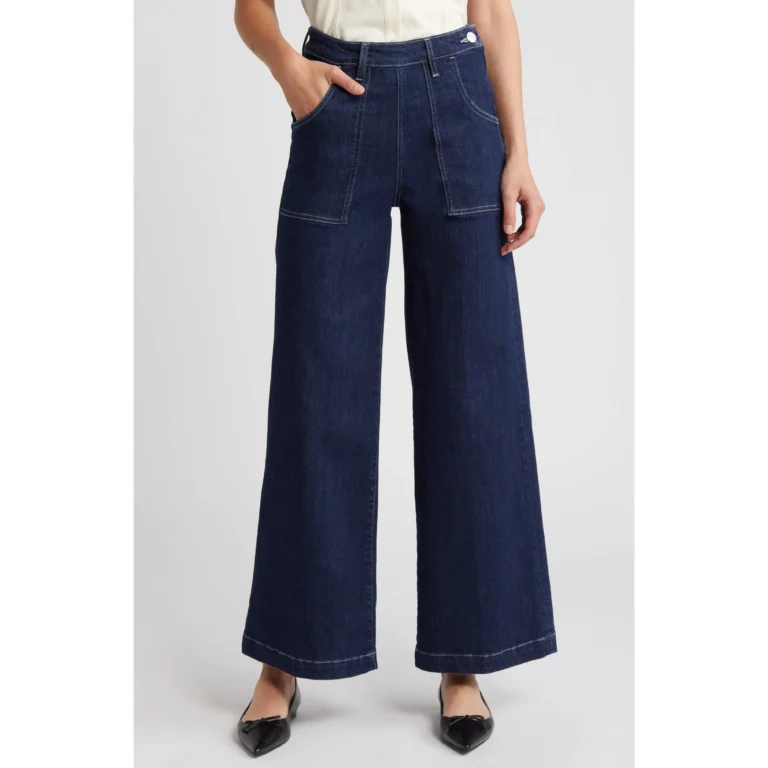 Frame Francoise Wide Leg Jeans