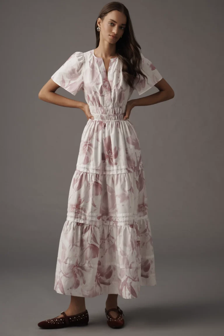 Loverly Grey x Anthropologie- The Somerset Maxi Dress