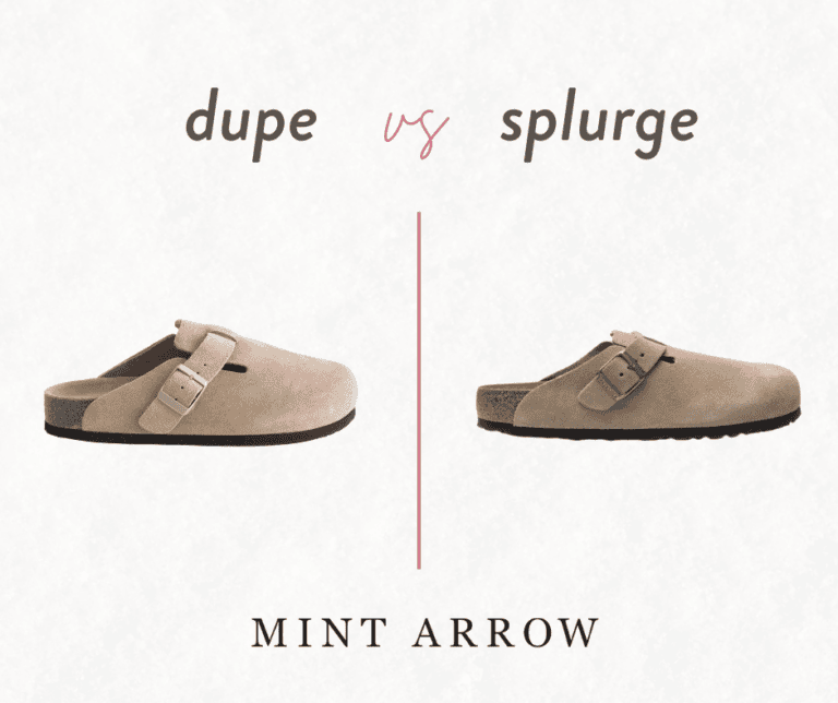 Dupe vs Splurge Birkenstock Clog