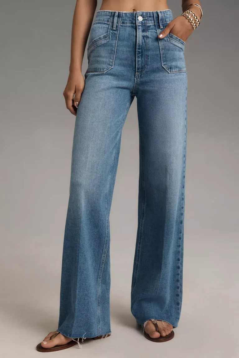 PAIGE Anessa High-Rise Wide-Leg Jeans